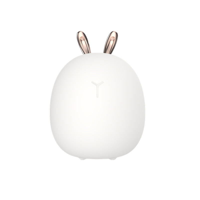 Cute Deer Antler Silicone Night Light|Cartoon Deer Charge Rabbit