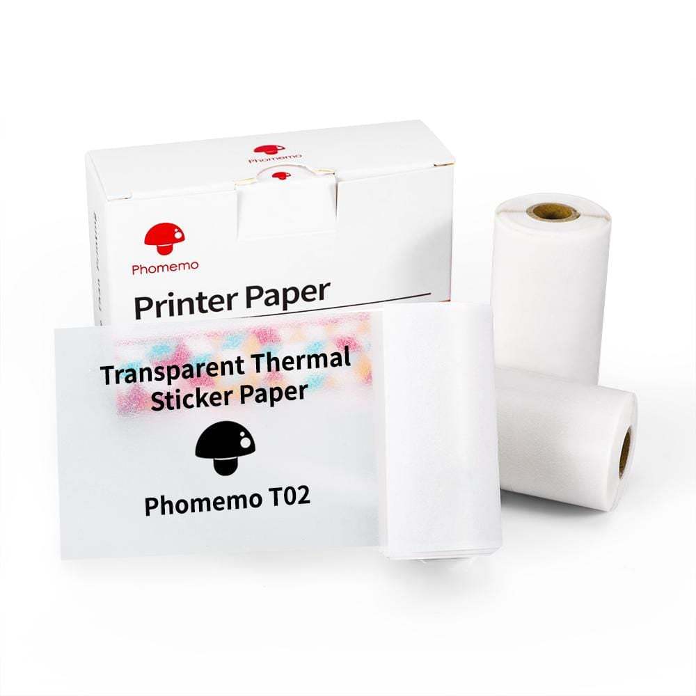T02 Thermal Sticker Refill for Printers|Buy 2, Get 1 Free