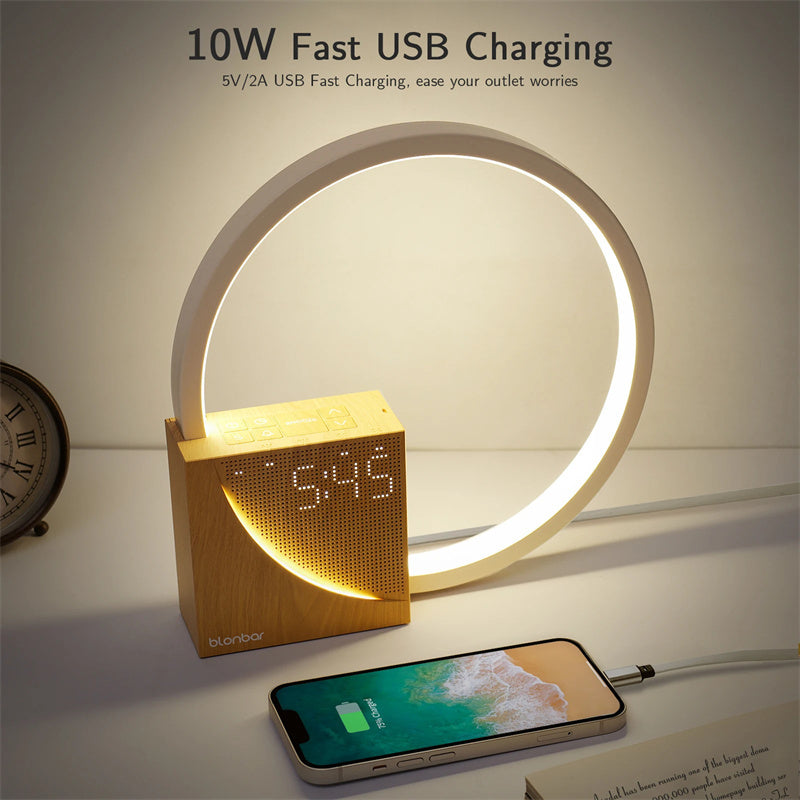Three-level brightness touch-control sound-sensing desk lamp|Luna Touch Lamp
