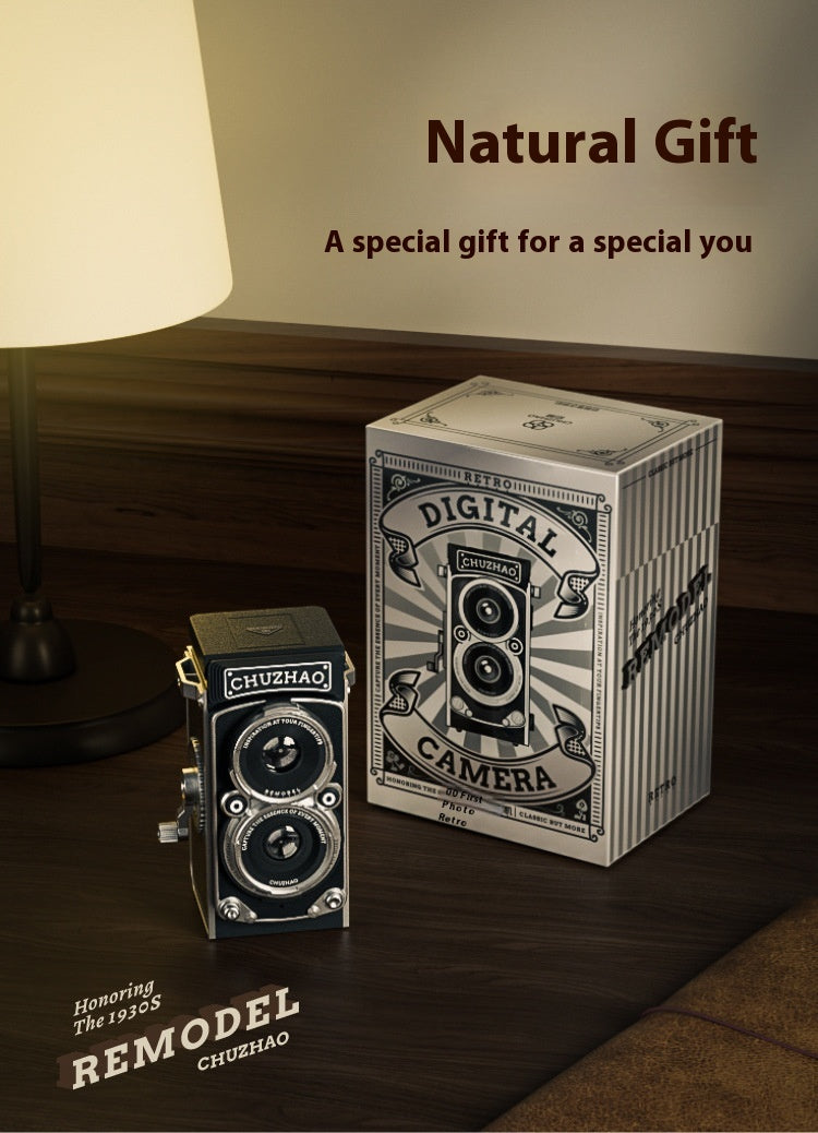 Dual-lens mini retro camera|M1 Retro Camera