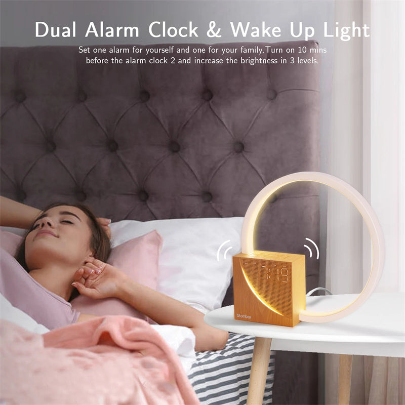 Three-level brightness touch-control sound-sensing desk lamp|Luna Touch Lamp