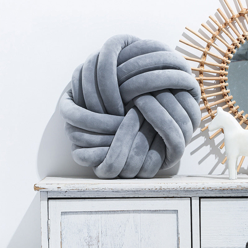 北歐結球抱枕｜Nordic Knotted Cushion
