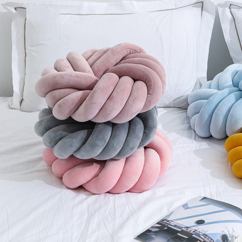 北歐結球抱枕｜Nordic Knotted Cushion