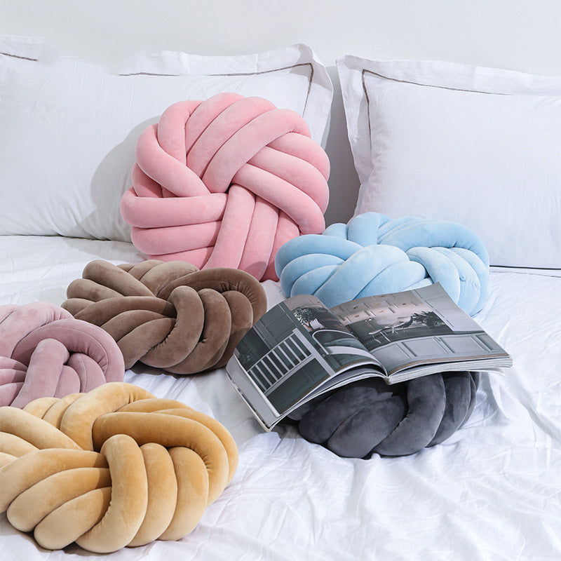 北歐結球抱枕｜Nordic Knotted Cushion