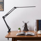 Long arm folding rotating clip desk lamp | USB touch dimming model